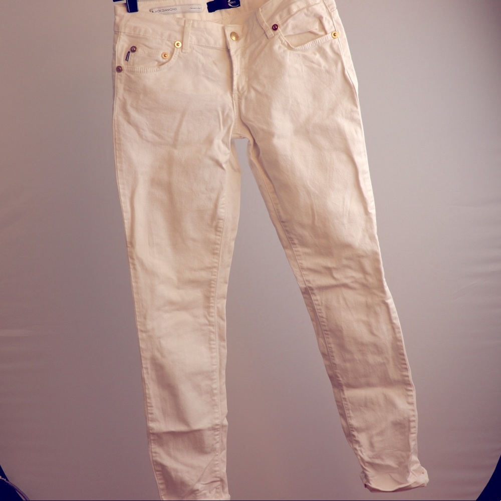 Just Cavalli white jean.